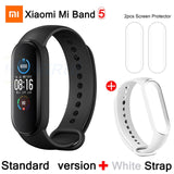 Xiaomi Mi Band 5 Smart Bracelet 4 Color AMOLED Screen Heart Rate Fitness Bluetooth Sports Waterproof Wristband Mi Band 4 5 Watch