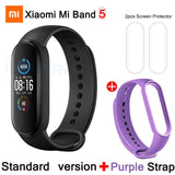 Xiaomi Mi Band 5 Smart Bracelet 4 Color AMOLED Screen Heart Rate Fitness Bluetooth Sports Waterproof Wristband Mi Band 4 5 Watch