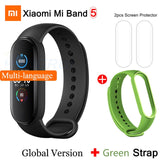 Xiaomi Mi Band 5 Smart Bracelet 4 Color AMOLED Screen Heart Rate Fitness Bluetooth Sports Waterproof Wristband Mi Band 4 5 Watch