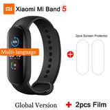 Xiaomi Mi Band 5 Smart Bracelet 4 Color AMOLED Screen Heart Rate Fitness Bluetooth Sports Waterproof Wristband Mi Band 4 5 Watch