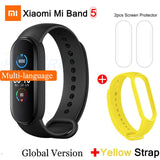 Xiaomi Mi Band 5 Smart Bracelet 4 Color AMOLED Screen Heart Rate Fitness Bluetooth Sports Waterproof Wristband Mi Band 4 5 Watch