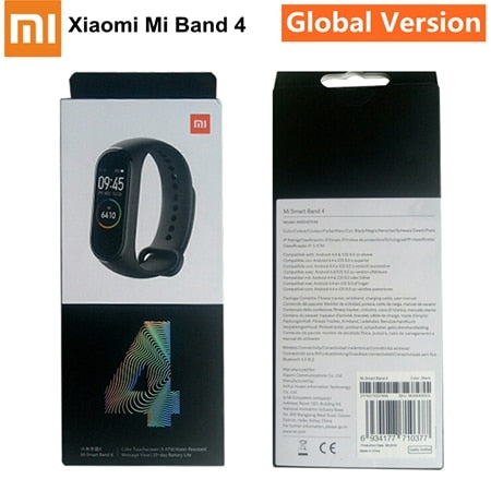 Xiaomi Mi Band 5 Smart Bracelet 4 Color AMOLED Screen Heart Rate Fitness Bluetooth Sports Waterproof Wristband Mi Band 4 5 Watch