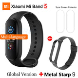 Xiaomi Mi Band 5 Smart Bracelet 4 Color AMOLED Screen Heart Rate Fitness Bluetooth Sports Waterproof Wristband Mi Band 4 5 Watch